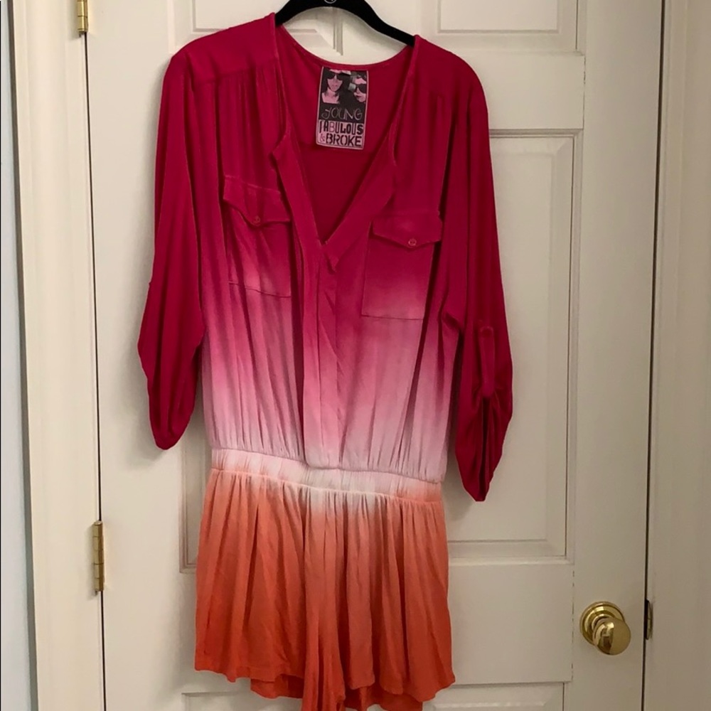 Young Fabulous Broke Ombré Romper